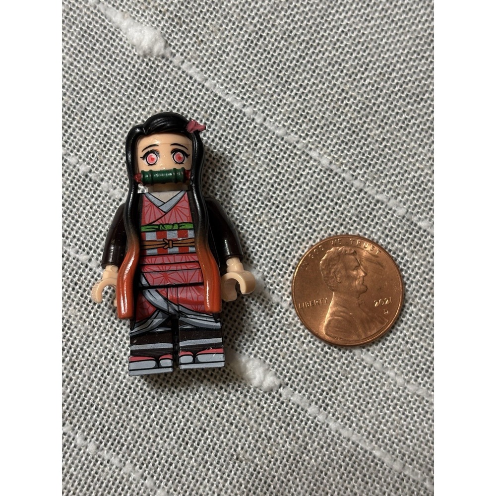 Nezuko kamado Demon Slayer Minifig Missing Back Hair